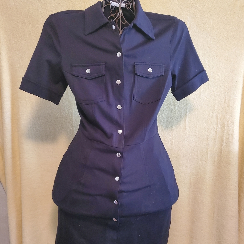 Button Down Dress Size S